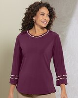 Pearl Trim Top thumbnail number 1