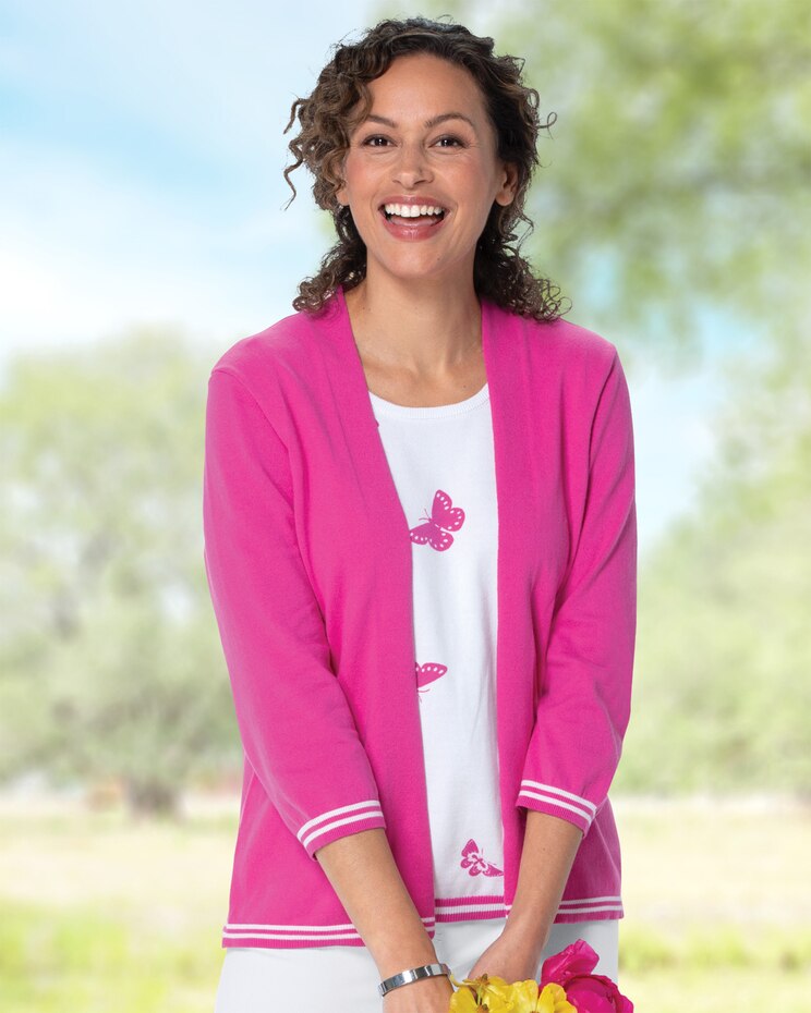 Butterfly Layered-Look Sweater image number 1