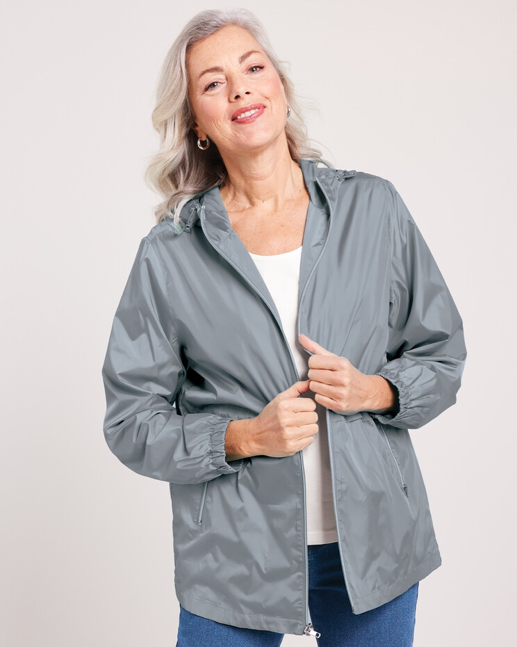Hooded Lightweight Windbreaker | Blair