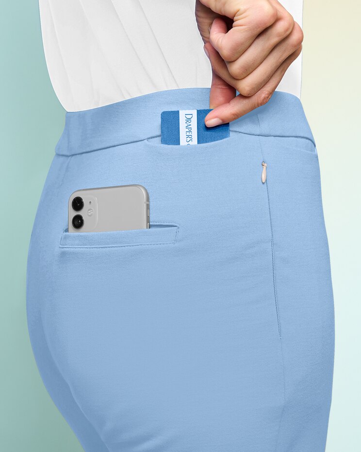 Slimtacular® 7-Pocket Ponte Pants image number 2