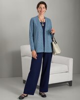 Norm Thompson™ Travel Knit Cardigan thumbnail number 2