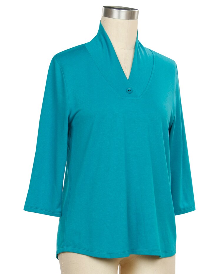 Southern Lady 3/4 Sleeve Mikayla Top image number 1