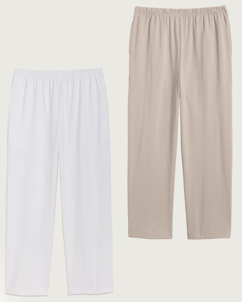 2-Pack Knit Capris