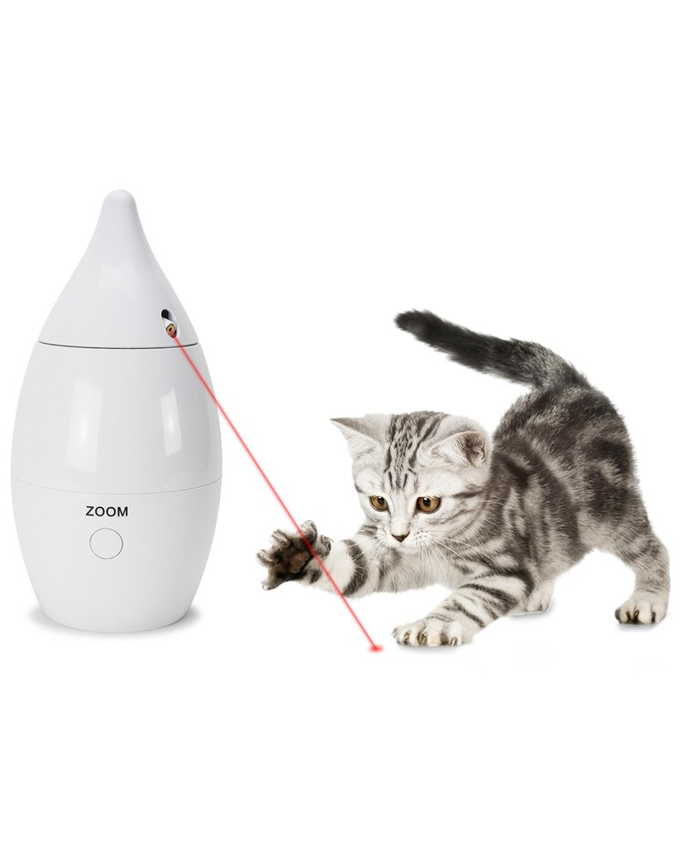 ZOOM Rotating Laser Cat Toy image number 1
