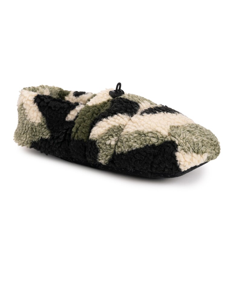 MUK LUKS® Quilted Sherpa Toggle Bootie image number 1