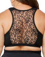 Leading Lady Indy Cotton Front-Close Lace Racerback Bra thumbnail number 4