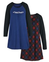 2-Pack Holiday Print Nightshirts thumbnail number 1