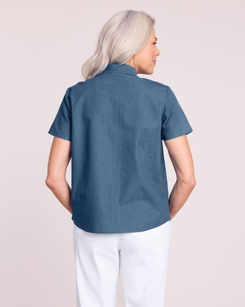 DenimLite Camp Shirt