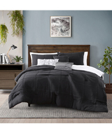 Femi 6pc Enzyme Washed Embroidered Comforter Set thumbnail number 2