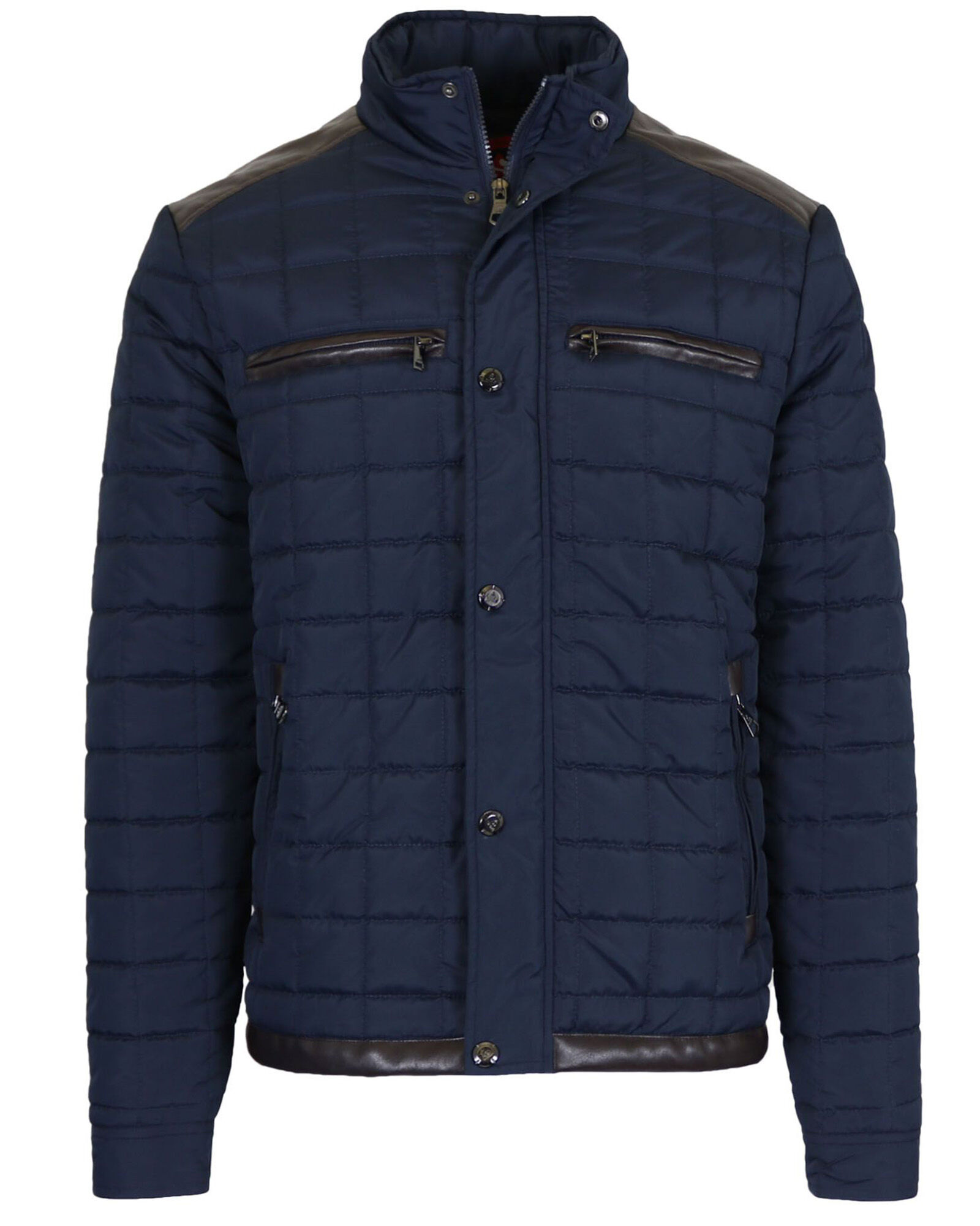 Spire By Galaxy Lightweight Quilted Jacket with Synthetic Trim Design Blair
