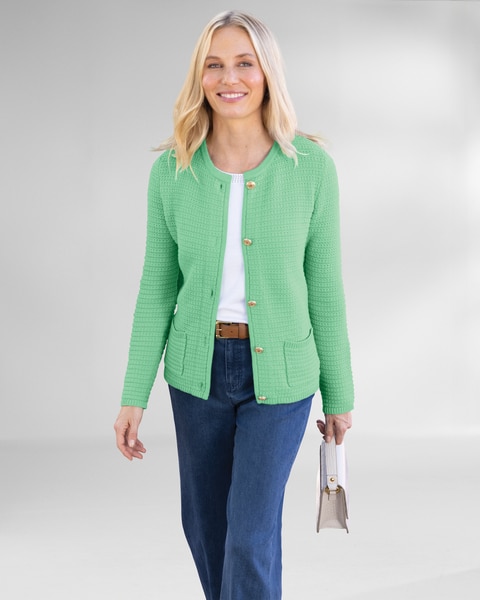 Tisbury Textured Cardigan