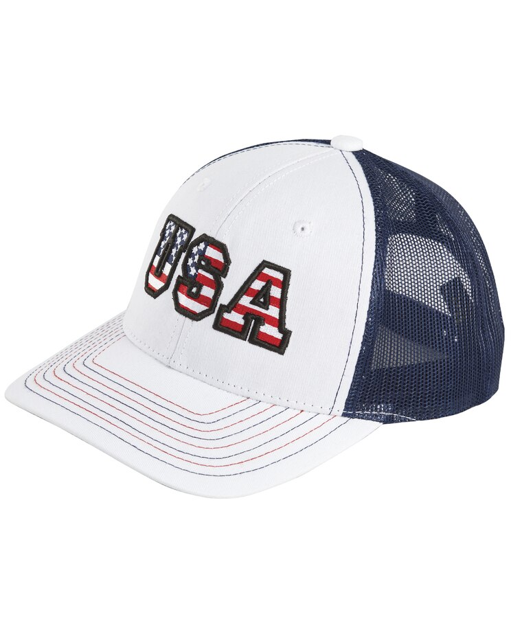 USA Mesh-Back Ball Cap image number 1