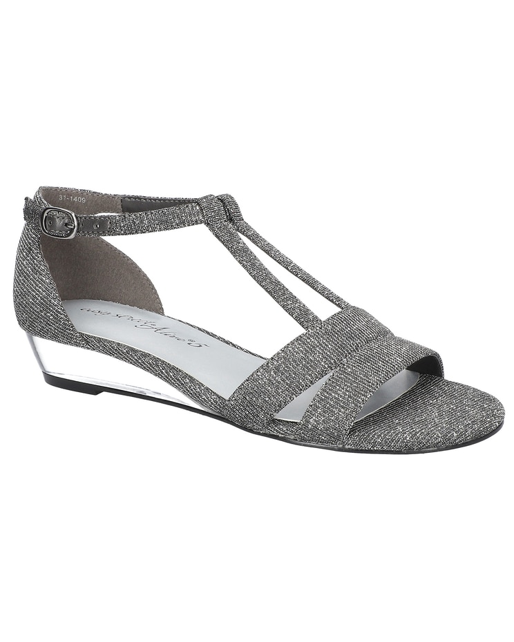 Easy Street® Alora Wedge Sandals image number 1