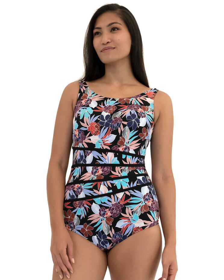 Fit 4 U's Fit 4 All Kokomo Mastectomy 4 Tape Tank with Keyhole Back image number 1
