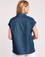 DenimLite Dolman Top thumbnail number 3