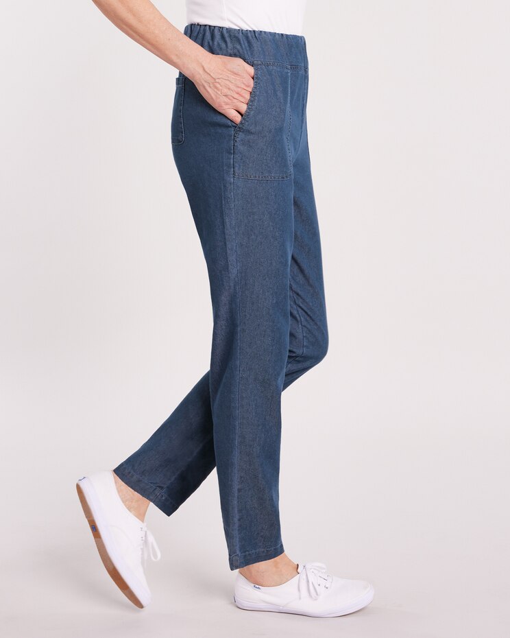 DenimLite Straight Leg Pants image number 2
