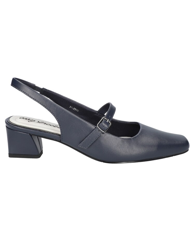 Easy Street® Cameo Square Toe Slingback Pumps image number 3