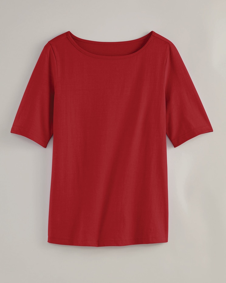 Haband Elbow-Sleeve Tee image number 1