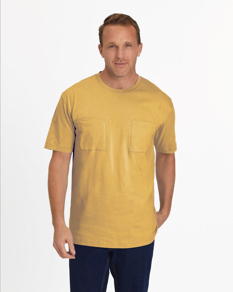 John Blair Everyday Jersey Knit Short-Sleeve Two-Pocket Tee image number 1