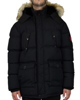 Spire By Galaxy Heavyweight Parka Jacket With Detachable Hood thumbnail number 1