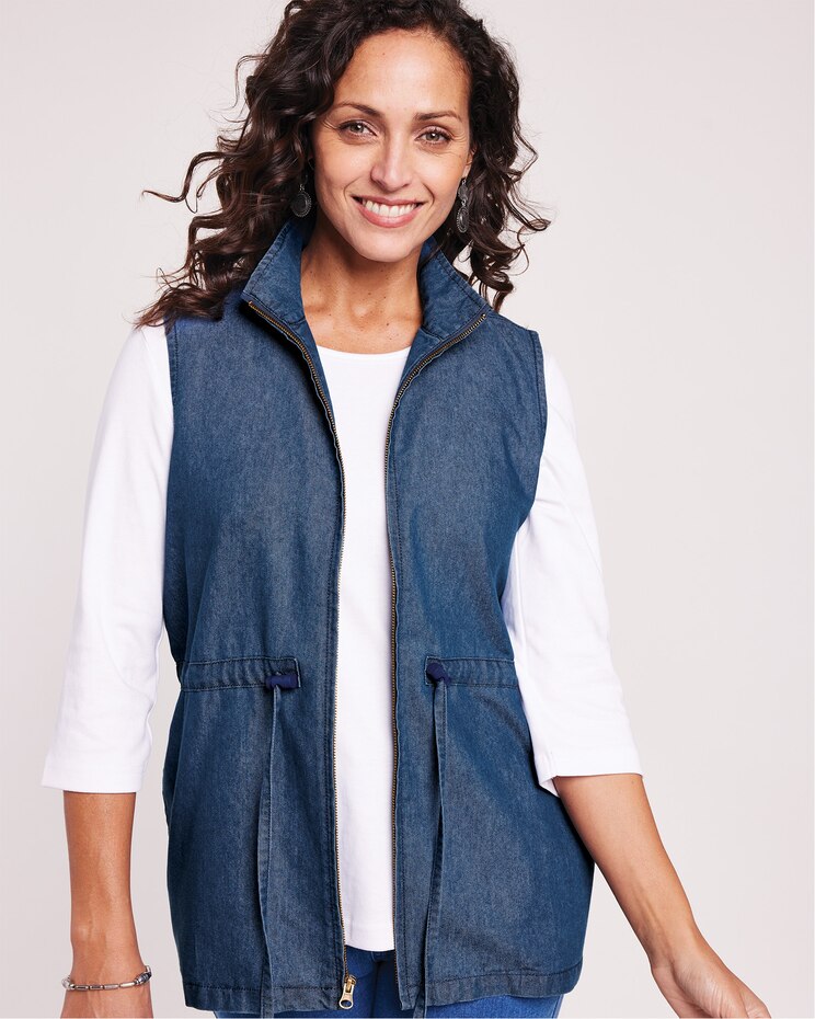 DenimLite Vest image number 1