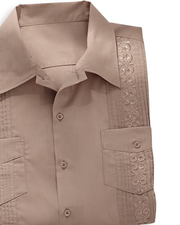 John Blair Short-Sleeve Guayabera Shirt image number 6