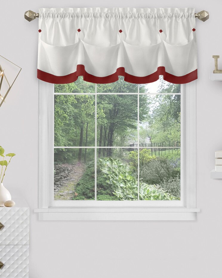 Lana Window Curtain Valance image number 1