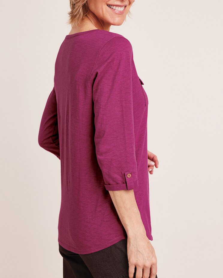 Pocket Henley image number 3