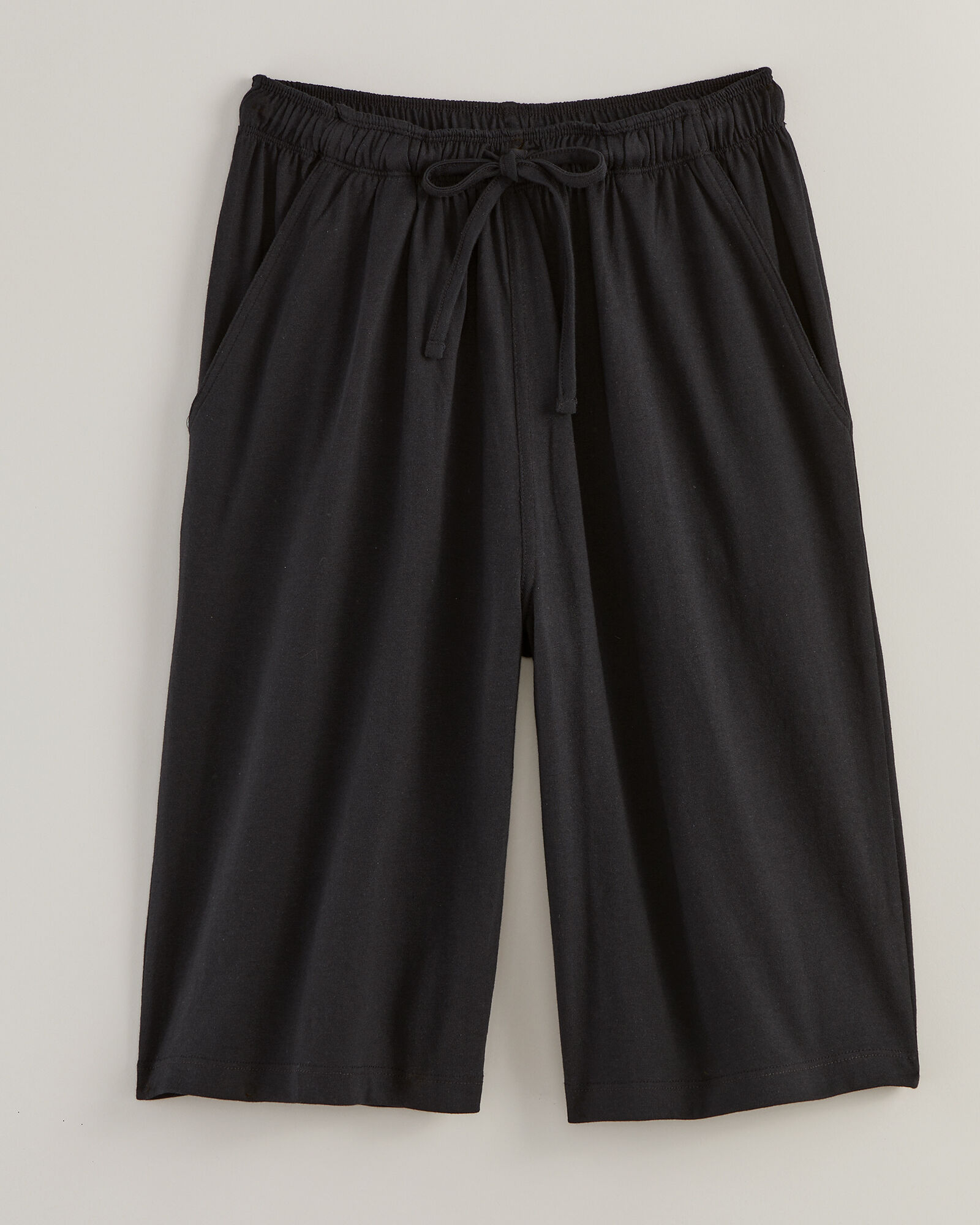 Haband Jersey Knit Shorts with Drawstring Waist Blair