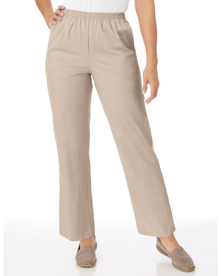 Alfred Dunner Stretch Twill Pants image number 1