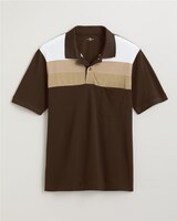 John Blair® Chest-Stripe Polo thumbnail number 1