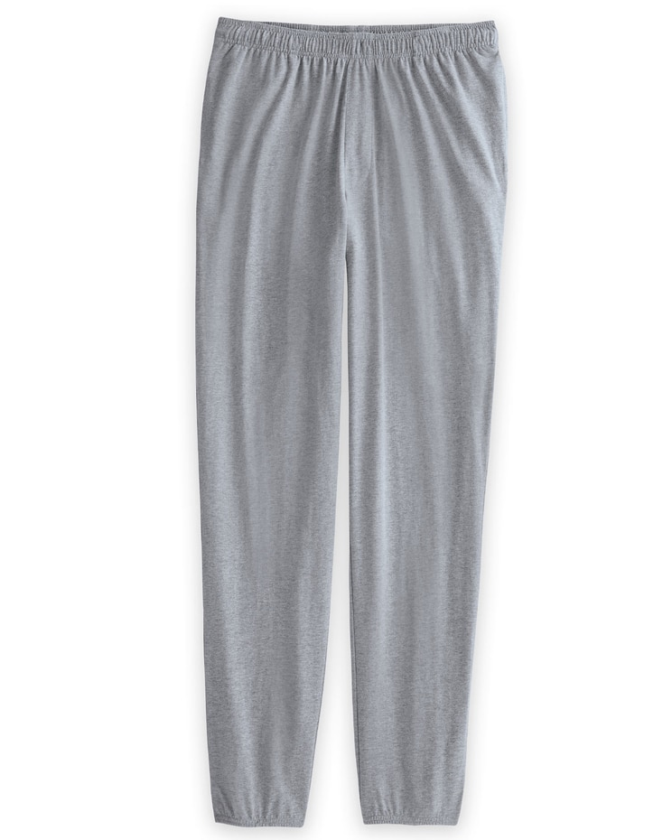 John Blair Elastic Hem Jersey Pants image number 1