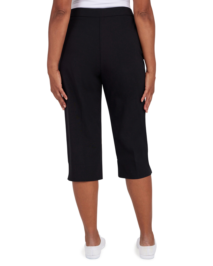 Alfred Dunner® Classic Allure Stretch Clamdigger Capri image number 2