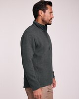 John Blair® Quilted Fleece Jacket thumbnail number 3