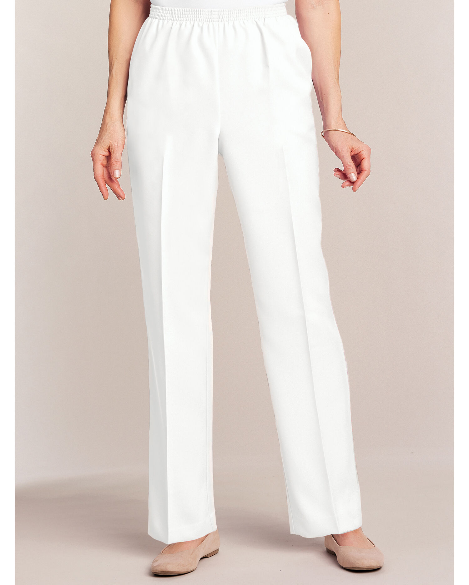 Alfred dunner petite hotsell pull on pants