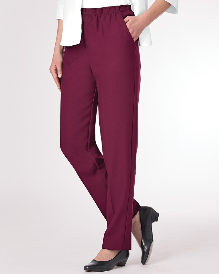 Silhouette Slimmers® Gabardine Pants image number 1
