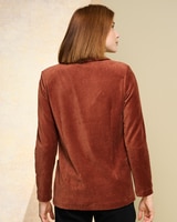 Knit Cord Blazer thumbnail number 2