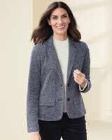 Herringbone Knit Jacket thumbnail number 1