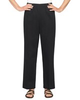 Alfred Dunner Classic Pull-On Twill Proportioned Straight Leg Pants thumbnail number 1