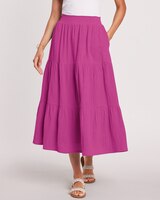 Gauze Tiered Skirt thumbnail number 1