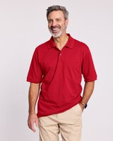 John Blair Short-Sleeve Piqué Knit Polo thumbnail number 1