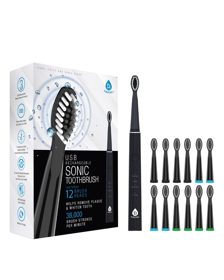 USB Rechargeable Sonic Toothbrush image number 1