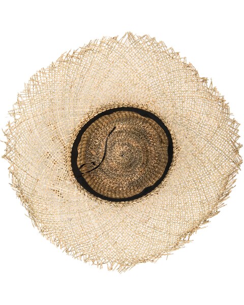 Runaway- Braided Seagrass Round Crown Sun Hat