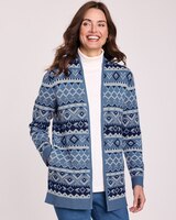 Patterned Cardigan Sweater thumbnail number 2