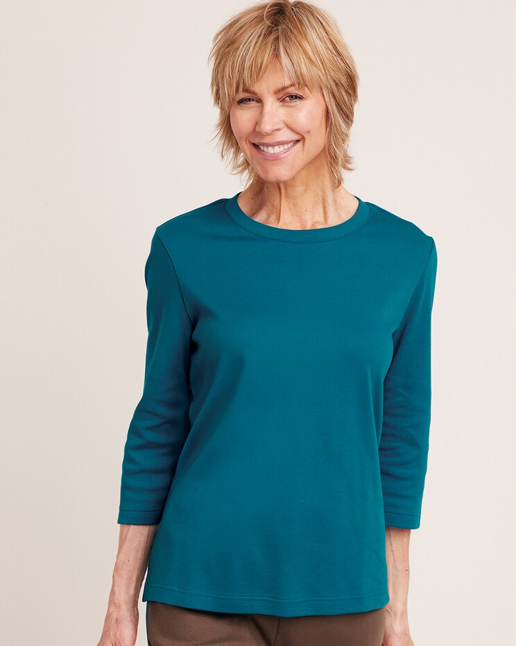 Fresh Three-Quarter Sleeve Top image number 1