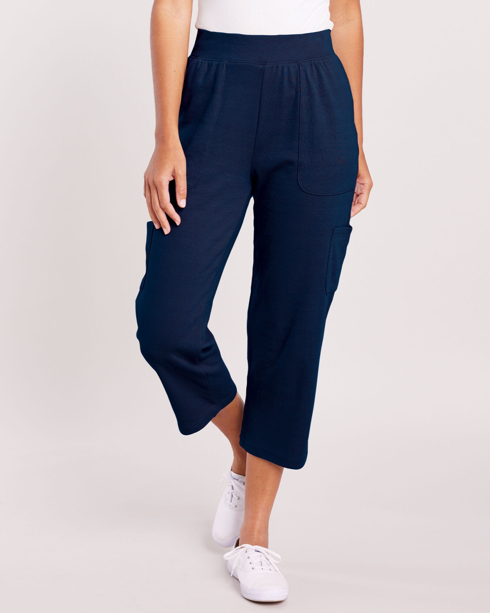 Essential Knit 6 Pocket Capris