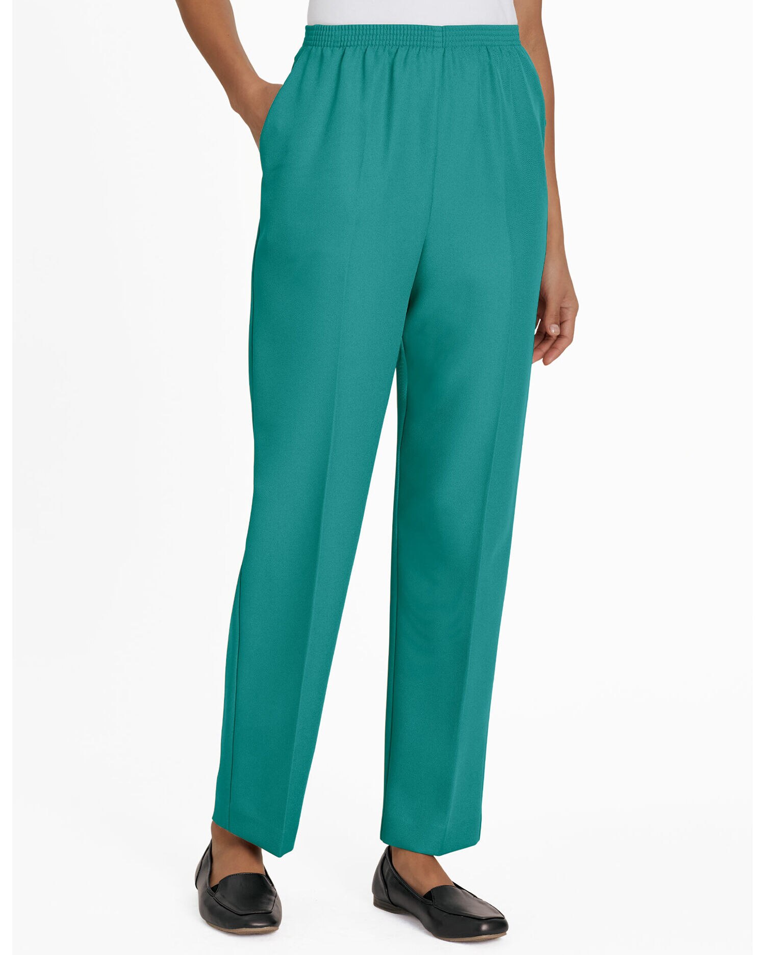 Alfred Dunner Classic Pull On Pants