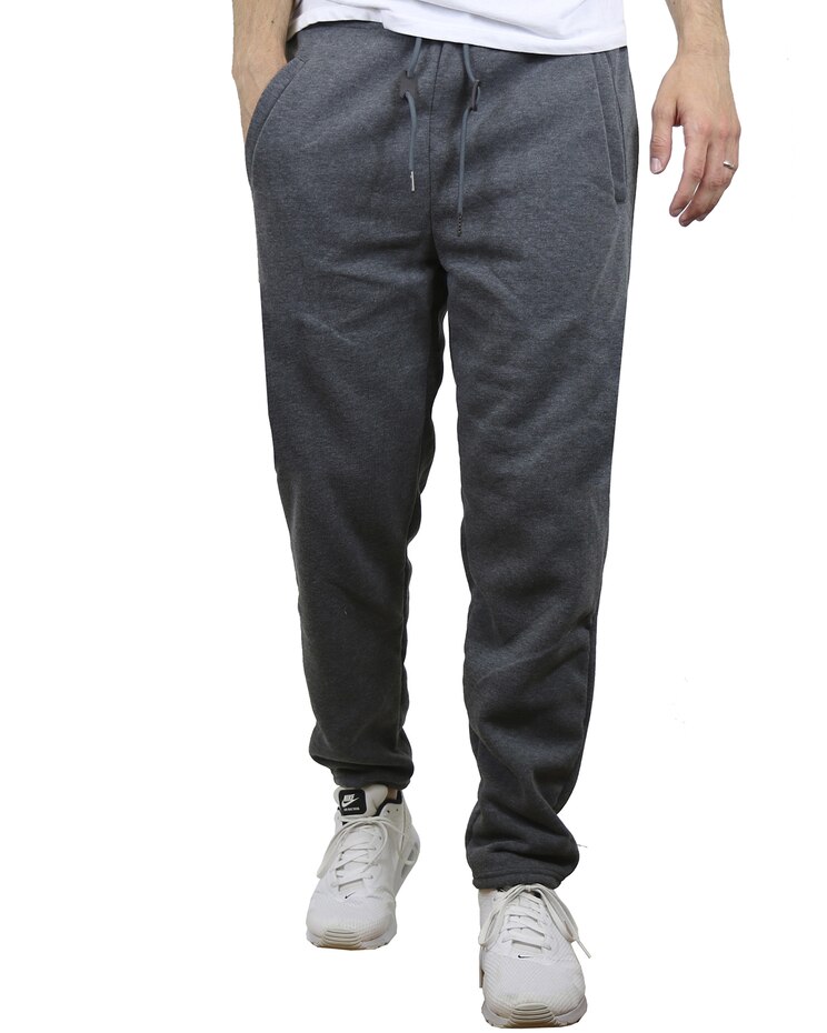 Galaxy By Harvic Open Bottom Fleece Sweatpants image number 1