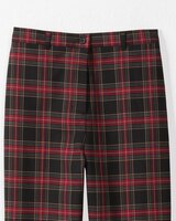 Tartan Plaid Comfort-Waist Pants thumbnail number 2