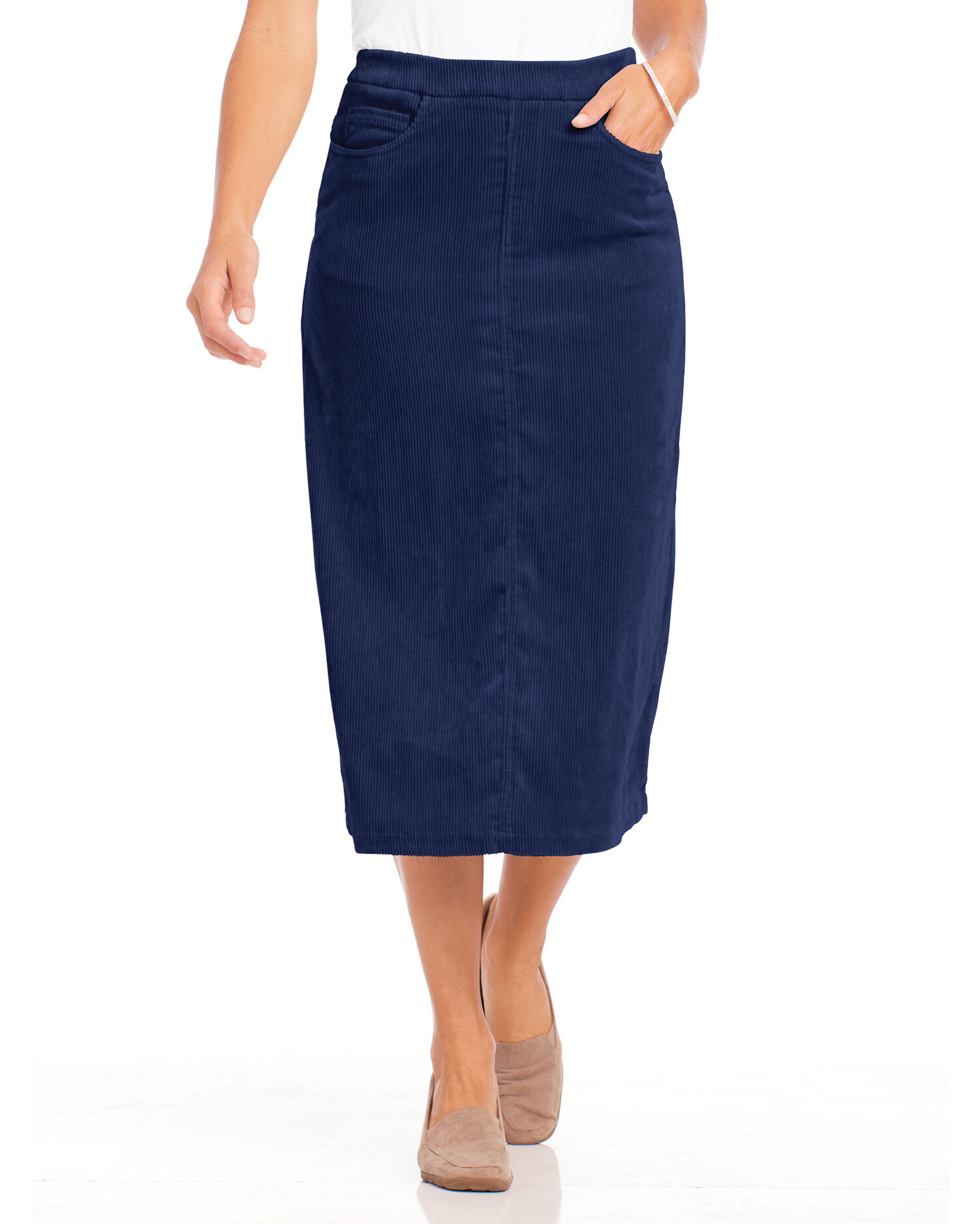 Plus size corduroy skirt 90 online